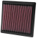 Filtre de remplacement K&N compatible avec Honda Civic, CR-V, HR-V (33-2104) K&N