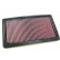 Filtre de remplacement K&N compatible avec Mazda 323 2.0L-TDi 1999-2001 (33-2223) K&N, Vignette 2
