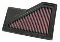 Filtre de remplacement K&N compatible avec Mini Cooper 1.6L-L4 2004-2008 (33-2885) K&N