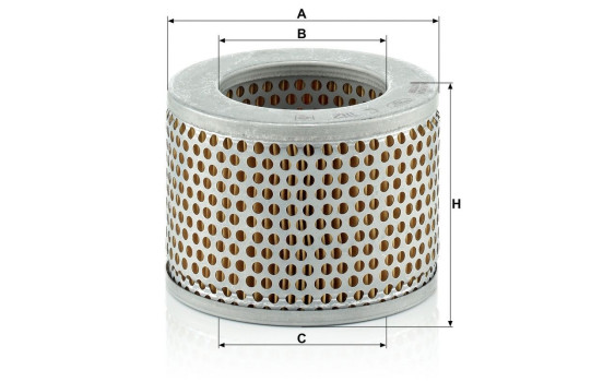 Filtre, ventilation du carter-moteur C 1112 MANN-FILTER, Image 3