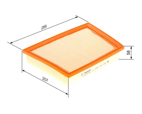 S0360 Filtre à air BMW 2/X1 Bosch, Image 5