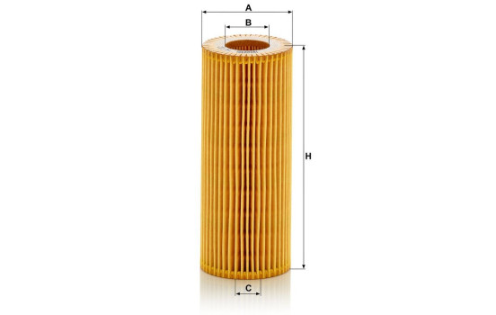 Filtre à huile evotop HU 722 x Mann, Image 4