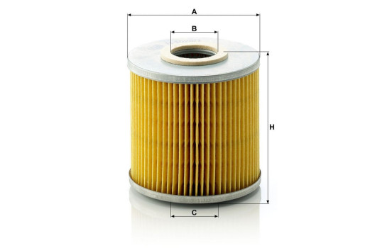 Filtre à huile H 1029/1 n MANN-FILTER, Image 4