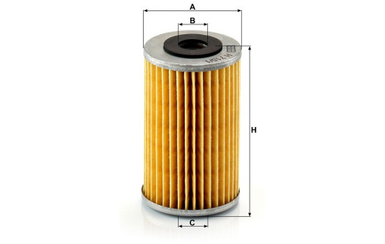 Filtre à huile H 715/1 n Mann, Image 4