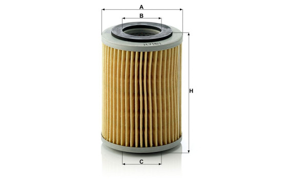 Filtre à huile H 716/1 x MANN-FILTER, Image 5