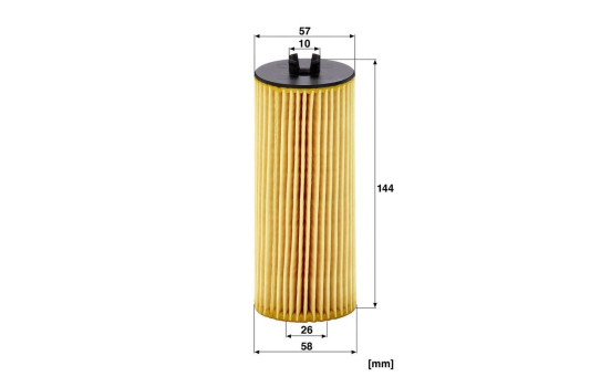 Filtre à huile HU 6008 z Mann, Image 6