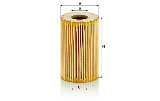 Filtre à huile HU 7008 z Mann, Image 3