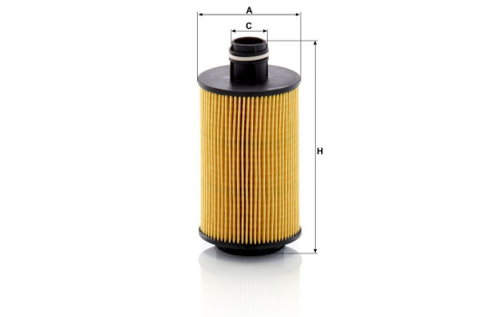 Filtre à huile HU 7030 z Mann, Image 4