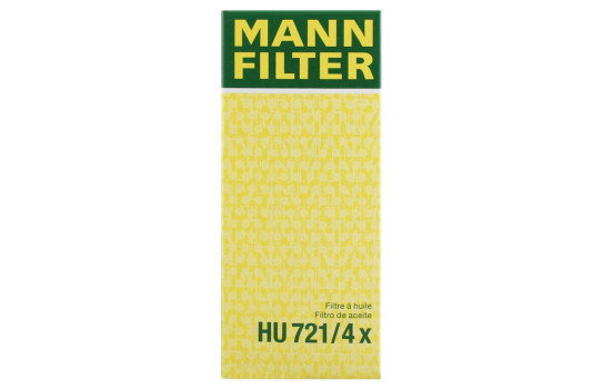 Filtre à huile HU 721/4 x Mann, Image 2