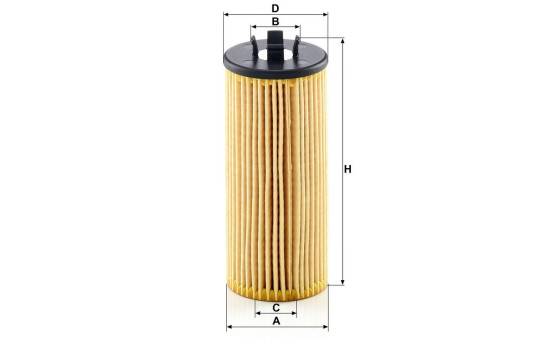 Filtre à huile HU6015ZKIT MANN-FILTER, Image 4