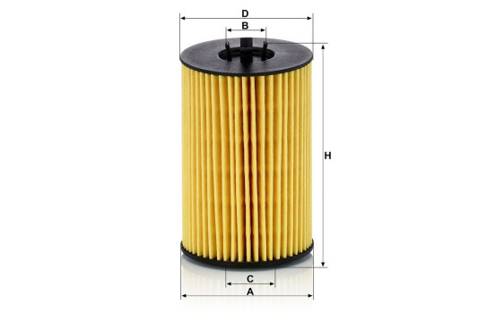 Filtre à huile HU7020Z Mann, Image 7