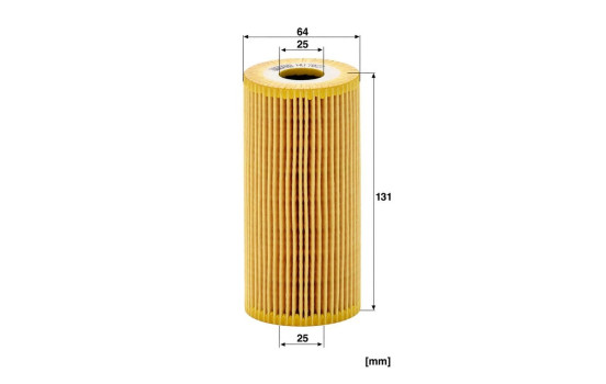 Filtre à huile HU7027Z Mann, Image 4