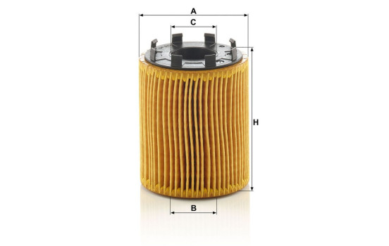 Filtre à huile HU7041Z Mann, Image 4