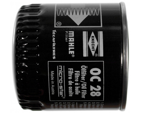 Filtre à huile OC 28 Mahle, Image 2