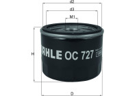 Filtre à huile OC 727 Mahle