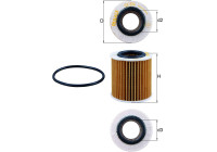 Filtre à huile OX 834D Mahle