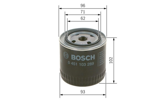Filtre à huile P3289 Bosch, Image 7