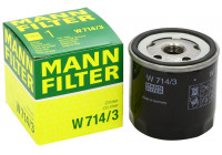 Filtre à huile W 714/3 Mann