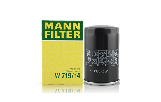 Filtre à huile W 719/14 MANN-FILTER