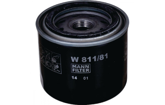 Filtre à huile W 811/81 MANN-FILTER