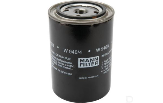 Filtre à huile W 940/4 MANN-FILTER