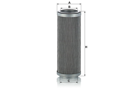 Filtre, hydraulique HD 9007 MANN-FILTER, Image 2