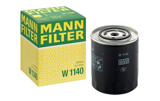 Filtre, système hydraulique de travail W 1140 MANN-FILTER, Image 4
