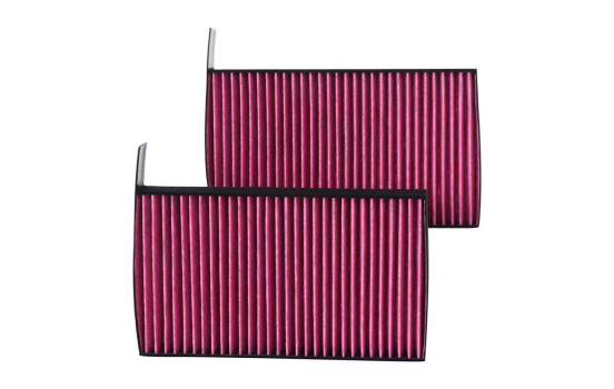 Filtre à air d'habitacle à usage unique K&N Premium (2 pièces) pour différents modèles Tesla (DVF5079) K&N