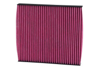 Filtre à air d'habitacle à usage unique K&N Premium adapté à divers modèles Volkswagen (DVF5001) K&N