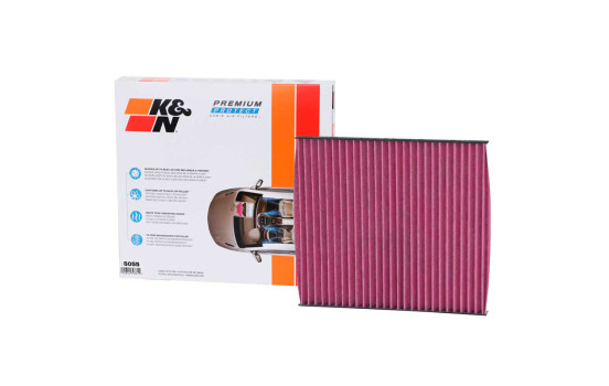 Filtre à air d'habitacle à usage unique K&N Premium compatible avec divers modèles Hyundai/Kia (DVF5055) K&N, Image 3