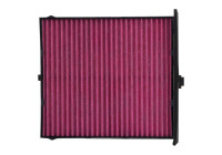 Filtre à air d'habitacle à usage unique K&N Premium compatible avec divers modèles Mazda (DVF5070) K&N