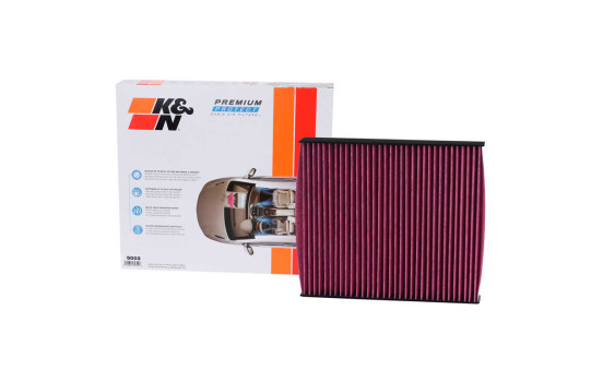 Filtre à air intérieur à usage unique K&N Premium adapté aux différents modèles VAG/Mercedes/Lamborghini ( DVF5003 K&N, Image 3