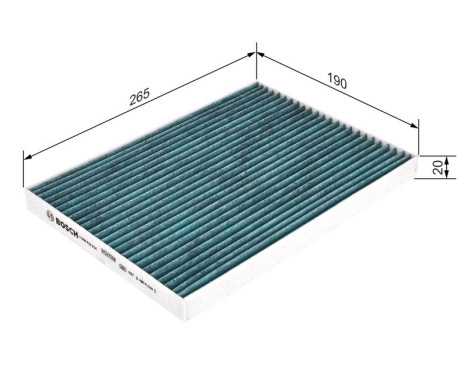 Filtre, air de l'habitacle + A8524 Bosch, Image 8