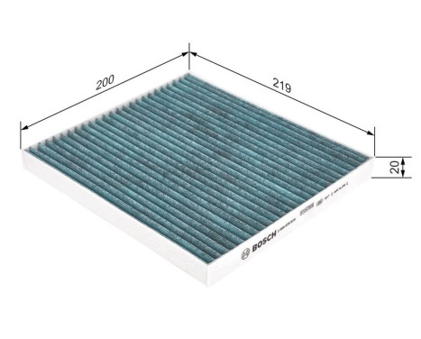 Filtre, air de l'habitacle + A8529 Bosch, Image 8