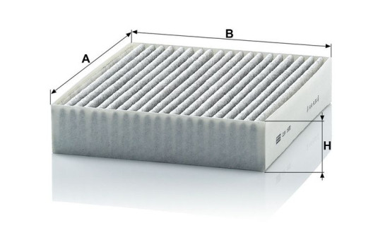 Filtre, air de l'habitacle adsotop CUK 1830 MANN-FILTER, Image 3