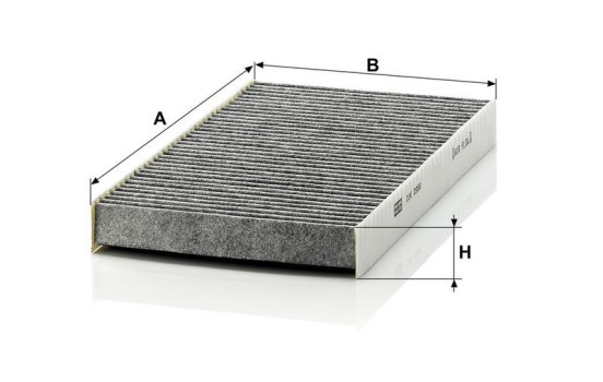 Filtre, air de l'habitacle adsotop CUK 2956 MANN-FILTER, Image 3