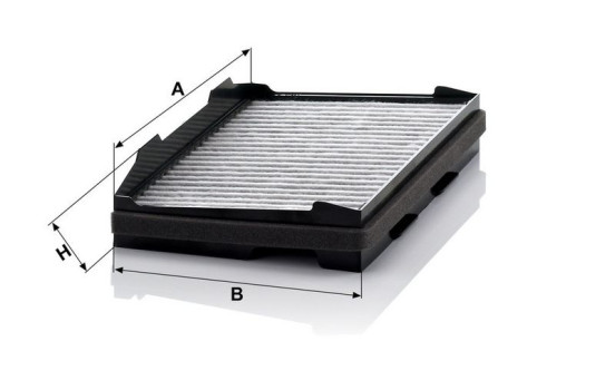 Filtre, air de l'habitacle adsotop CUK3220 Mann, Image 3