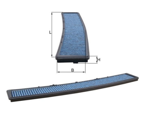 Filtre, air de l'habitacle CareMetix® LAO 102 Mahle