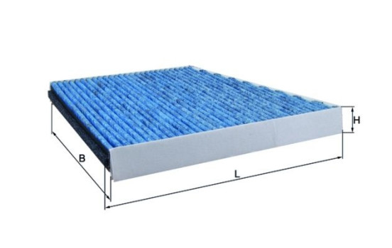 Filtre, air de l'habitacle CareMetix® LAO 156 Mahle