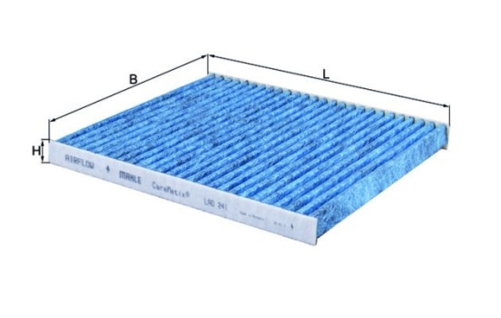 Filtre, air de l'habitacle CareMetix® LAO 241 Mahle