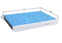 Filtre, air de l'habitacle CareMetix® LAO 437 Mahle