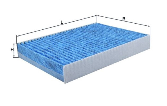 Filtre, air de l'habitacle CareMetix® LAO 686 Mahle