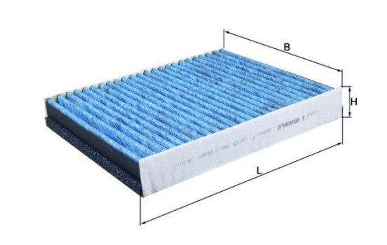 Filtre, air de l'habitacle CareMetix® LAO 875 Mahle