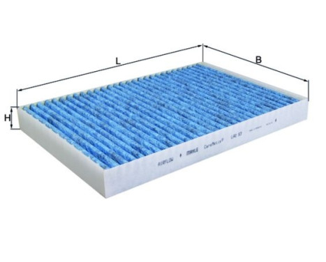 Filtre, air de l'habitacle CareMetix® LAO 93 Mahle