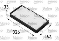 Filtre, air de l'habitacle CLIMFILTER COMFORT 698203 Valeo