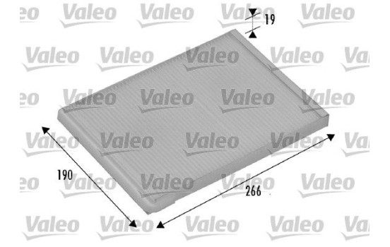 Filtre, air de l'habitacle CLIMFILTER COMFORT 698731 Valeo