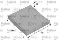 Filtre, air de l'habitacle CLIMFILTER COMFORT 698886 Valeo