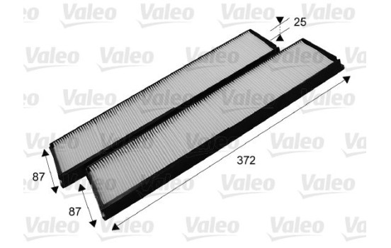 Filtre, air de l'habitacle CLIMFILTER COMFORT 715684 Valeo