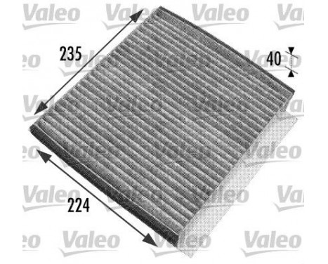 Filtre, air de l'habitacle CLIMFILTER PROTECT 698778 Valeo