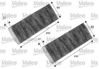 Filtre, air de l'habitacle CLIMFILTER PROTECT 698873 Valeo